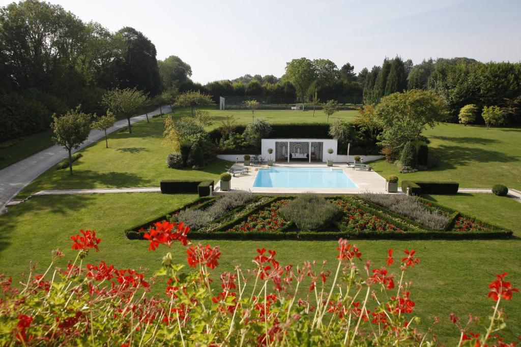 Bed and Breakfast Manoir De Benerville Deauville Exterior foto